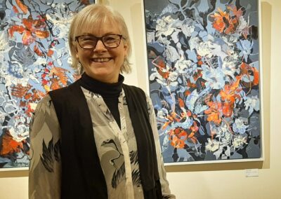 Ronnie Cruwys at Group exhibition ‘Rhythm’ at Dundas Street Gallery, Edinburgh