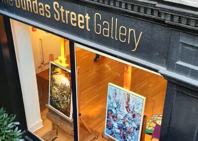 Ronnie Cruwys at Group exhibition ‘Rhythm’ at Dundas Street Gallery, Edinburgh